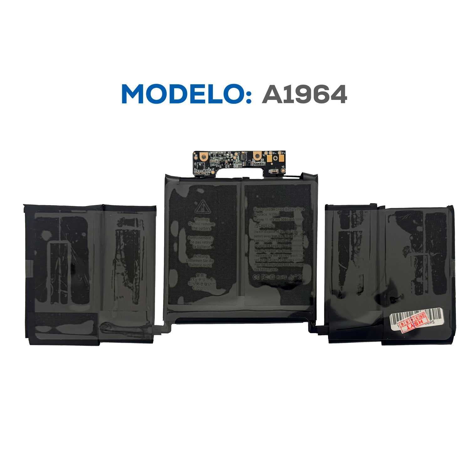 BATERIA APPLE MACBOOK PRO 13 A1989 A1964 INTERNA ORG