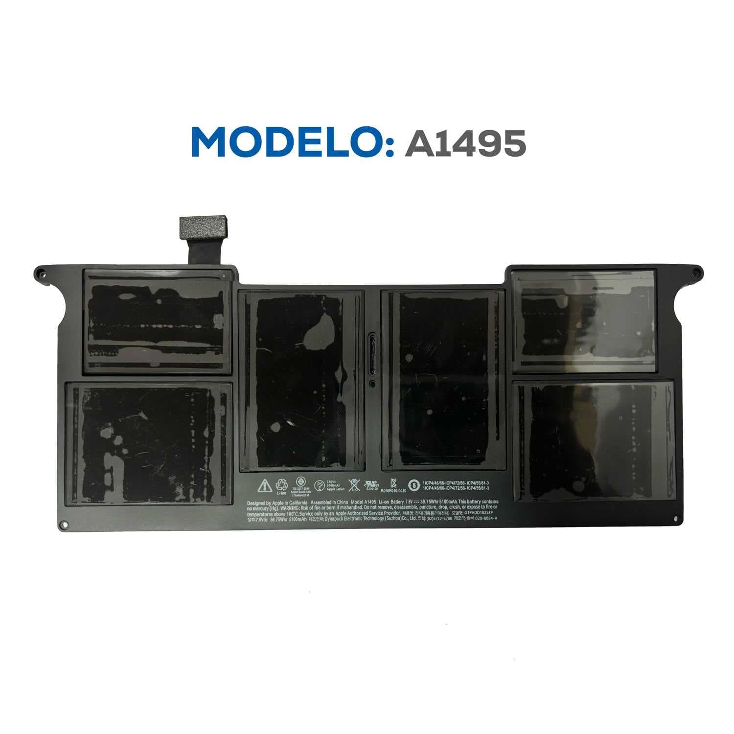 BATERIA APPLE MACBOOK AIR 11 A1495 A1465 INTERNA ORIGINAL