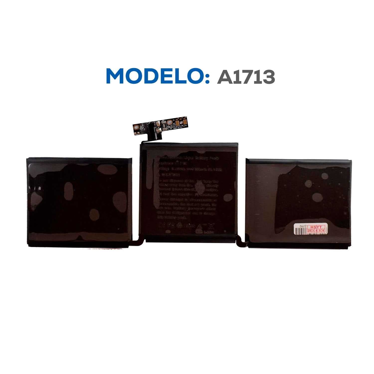 BATERIA APPLE MACBOOK A1713 A1708 INTERNA ORG