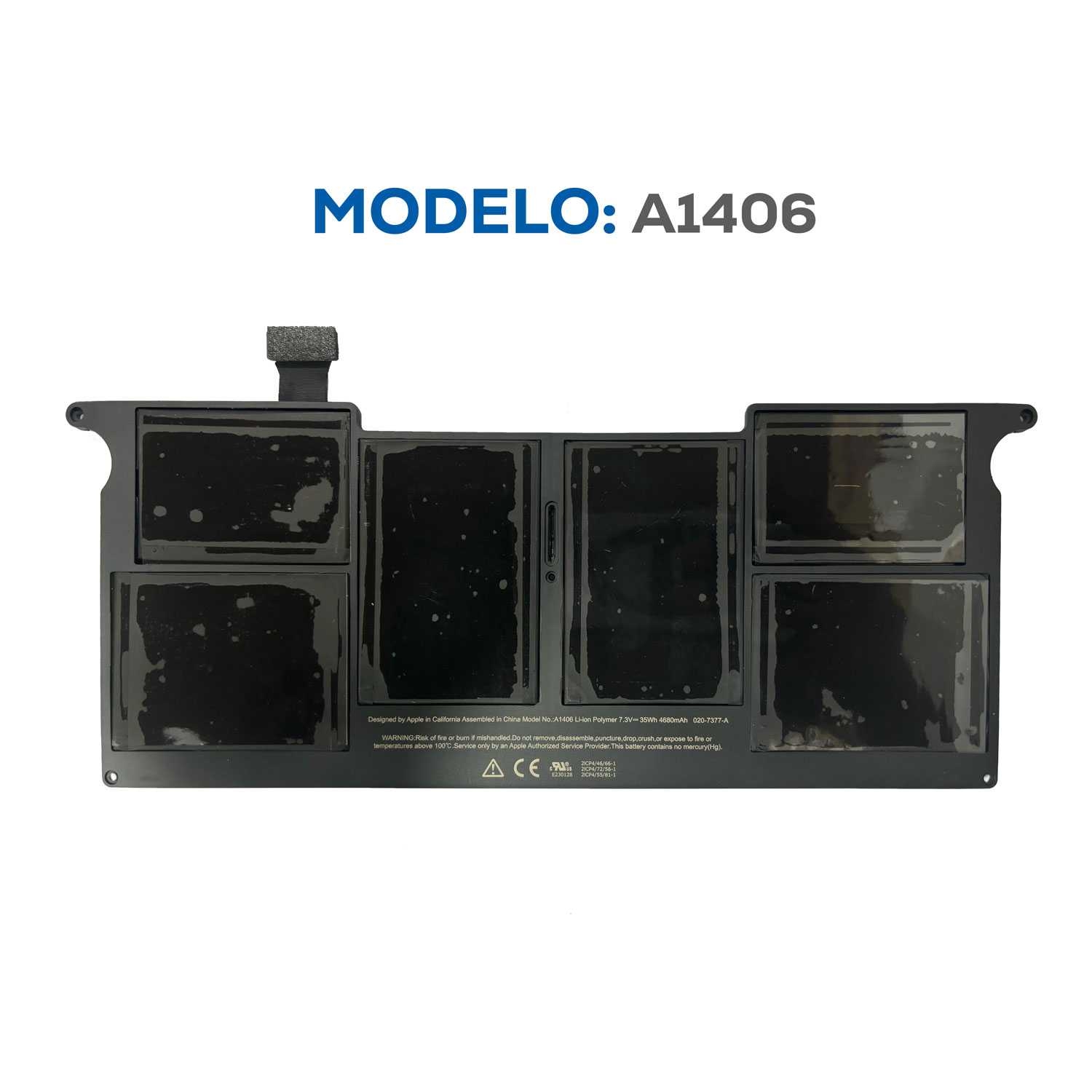 BATERIA APPLE MACBOOK AIR 11 A1406 A1465 2011 YEAR INTERNA ORIGINAL