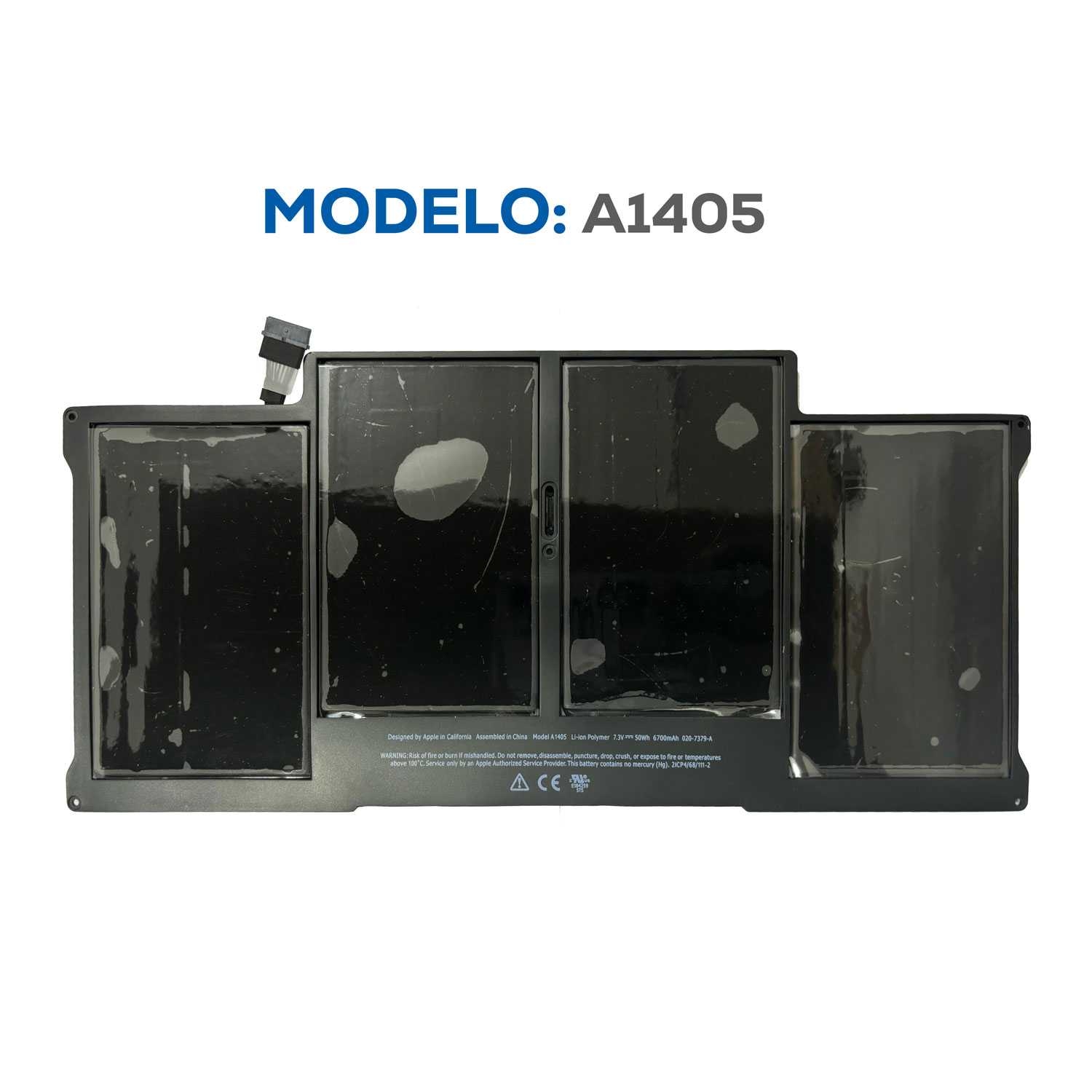 BATERIA APPLE MACBOOK A1405 A1466 2013 YEAR INTERNA ORIGINAL
