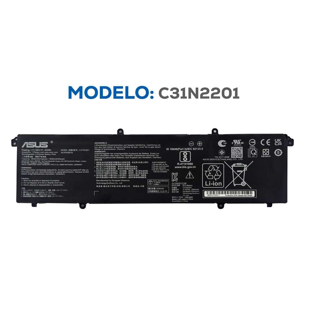 BATERIA ASUS C31N2201 ORG