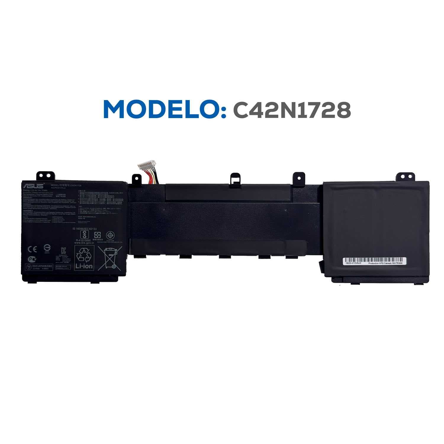 BATERIA ASUS C42N1728 INTERNA ORG