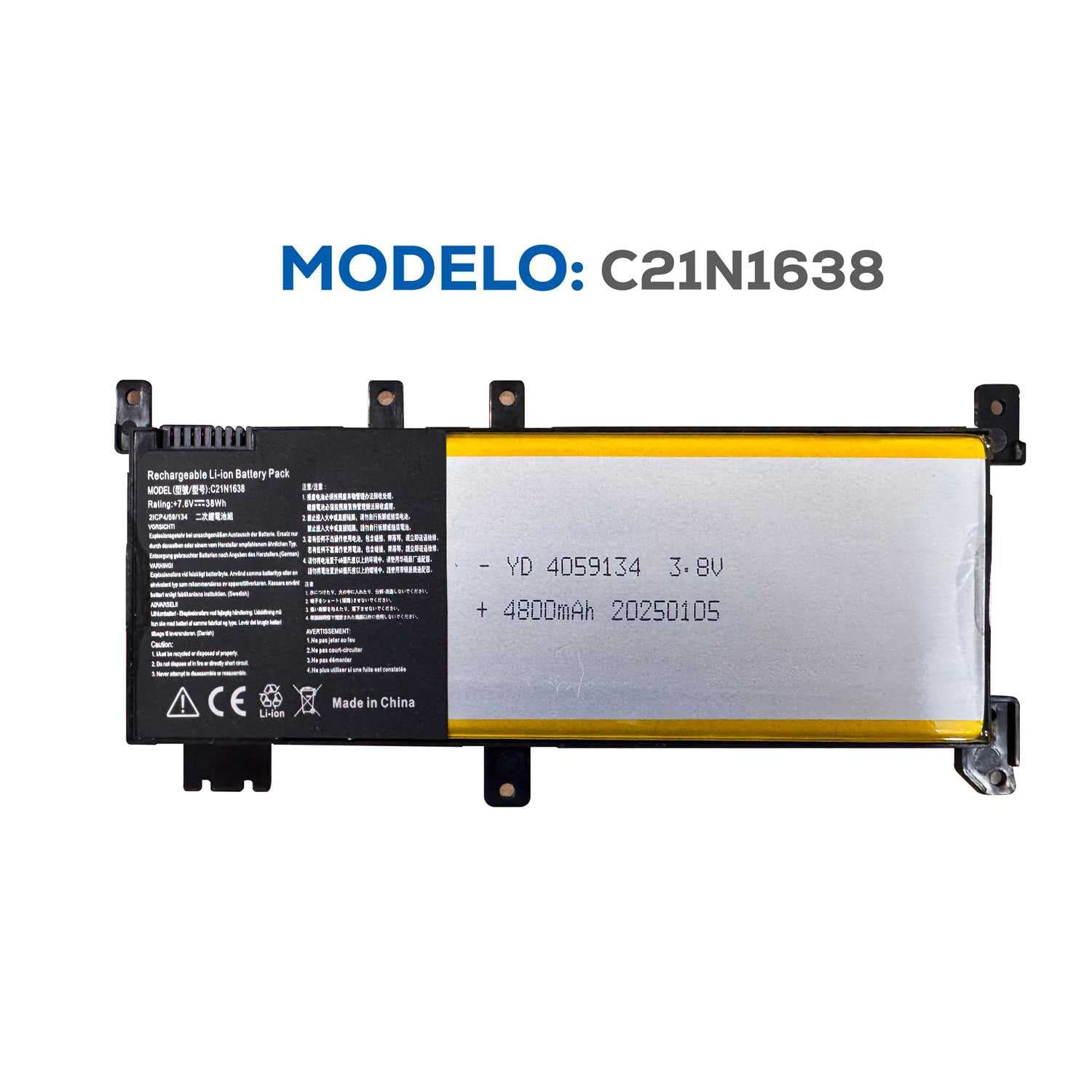 BATERIA ASUS C21N1638 ORG