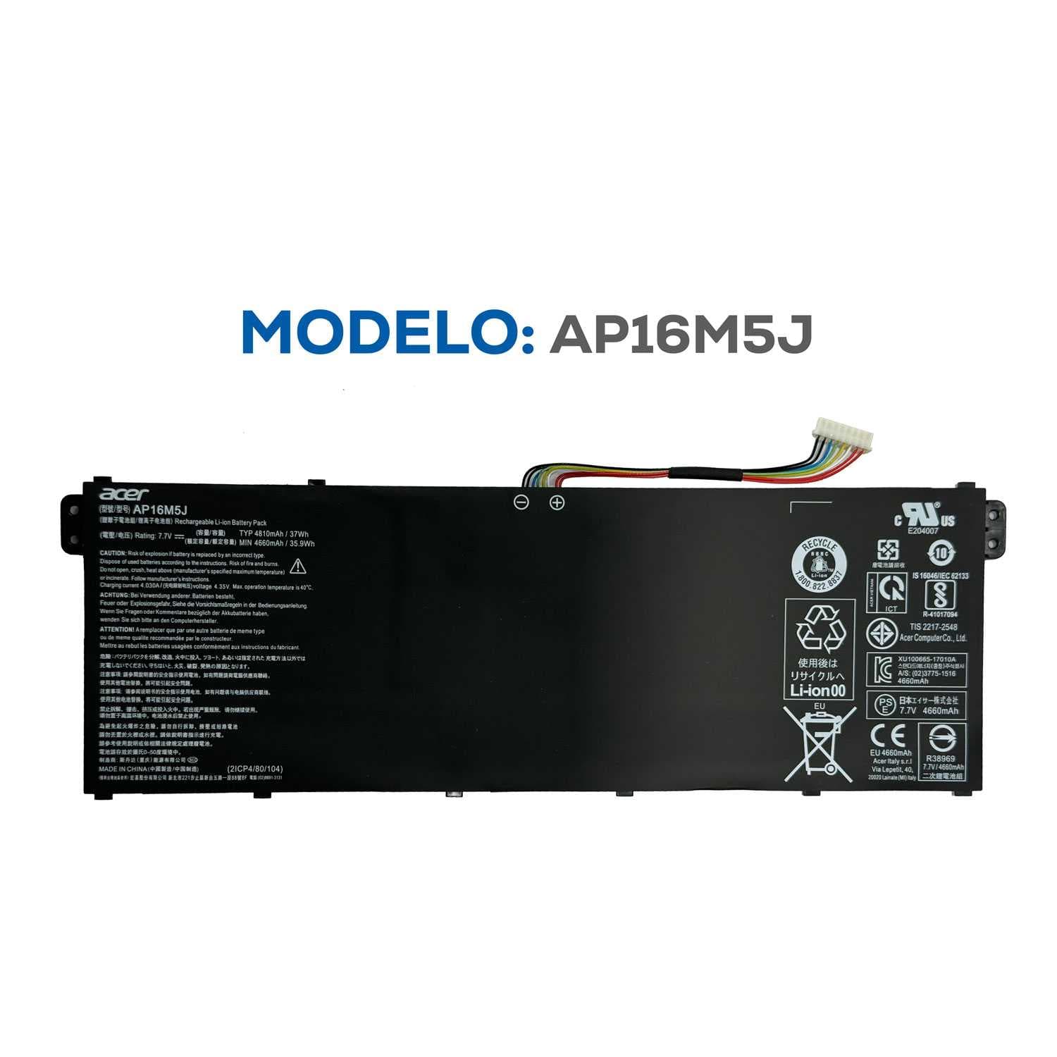 BATERÍA ACER AP16M5J ORG