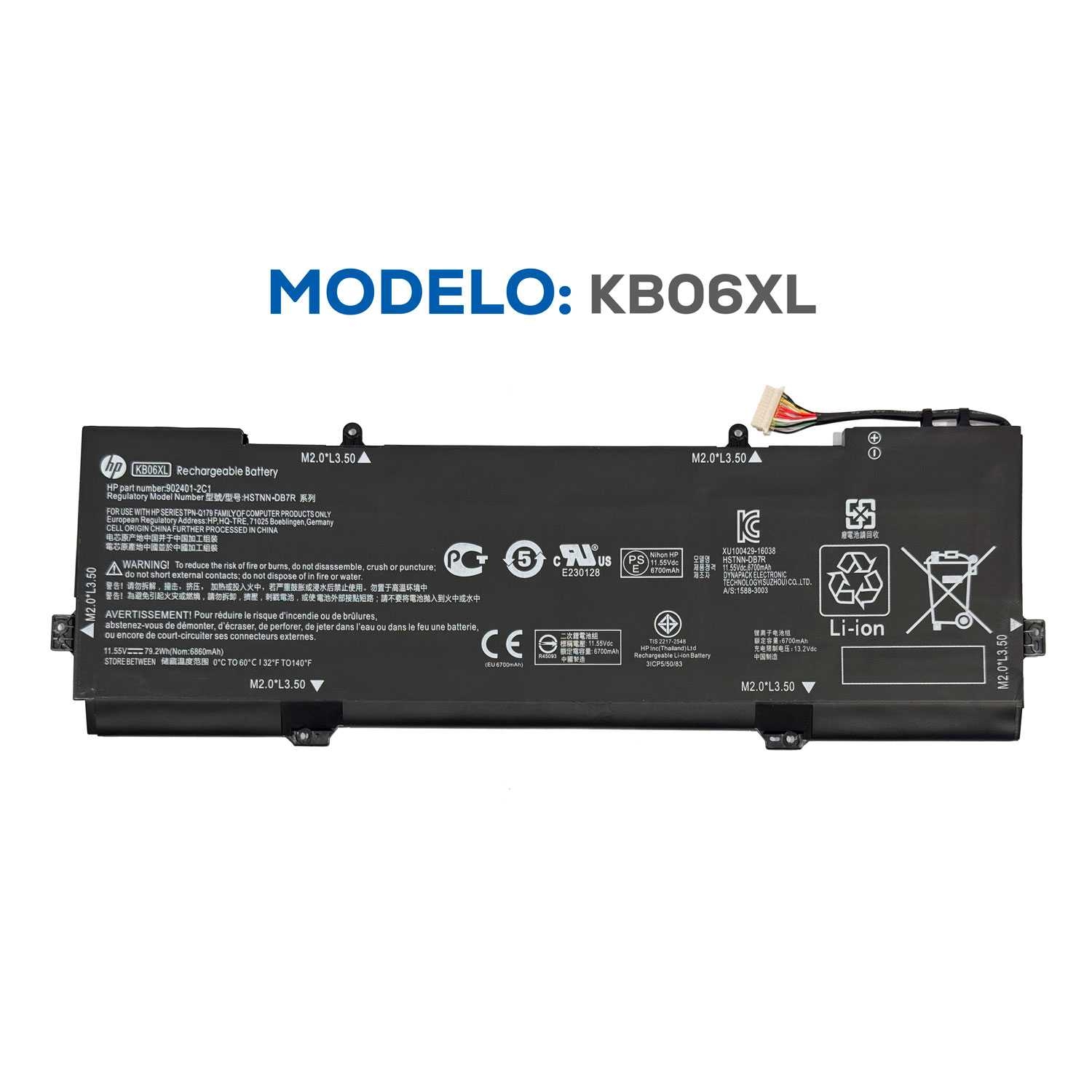 BATERIA HP KB06XL ORG