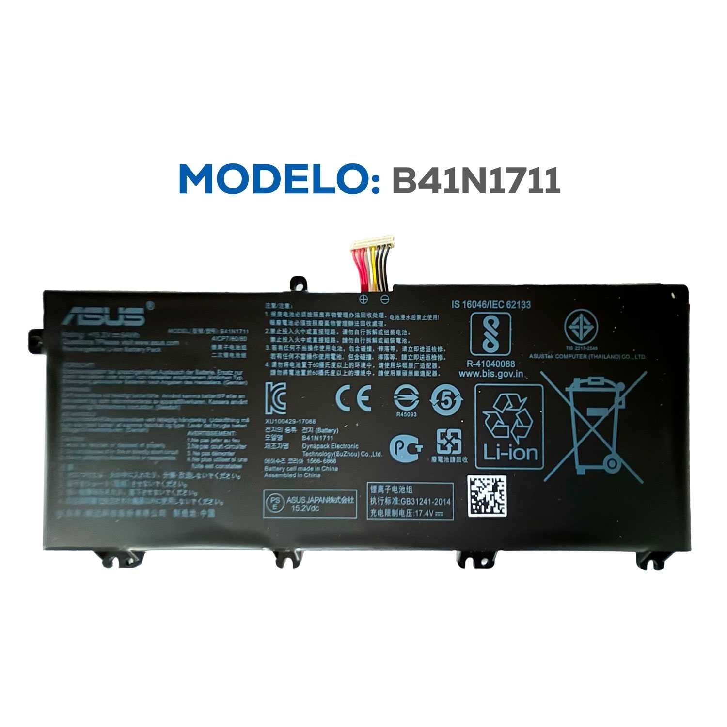 BATERIA ASUS B41N1711 ORG