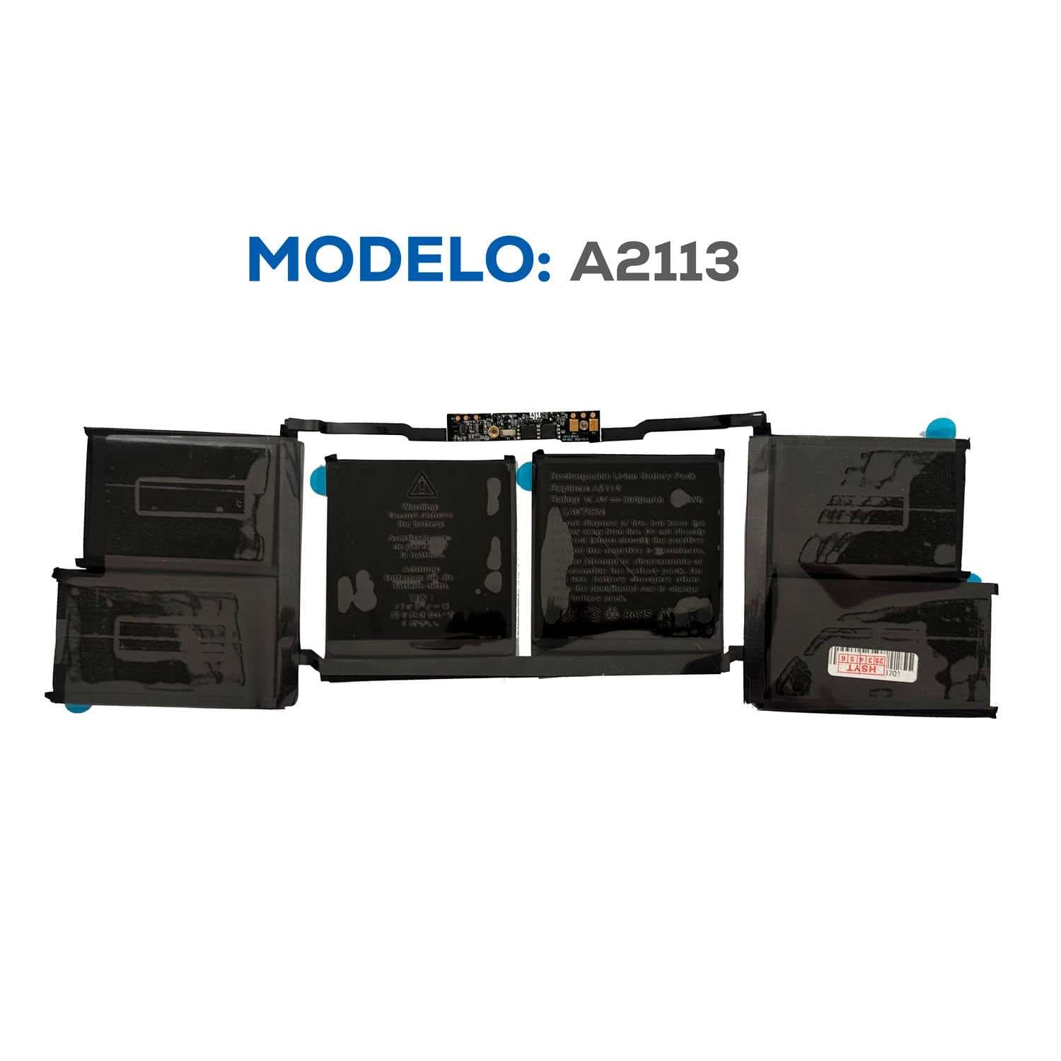 BATERIA APPLE MACBOOK PRO A2141 BATERIA A2113 INTERNA ORG