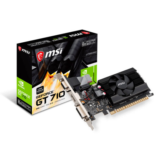 MSI T/Video GT 710 2GD3 2GB DVDi Doble Low Profile