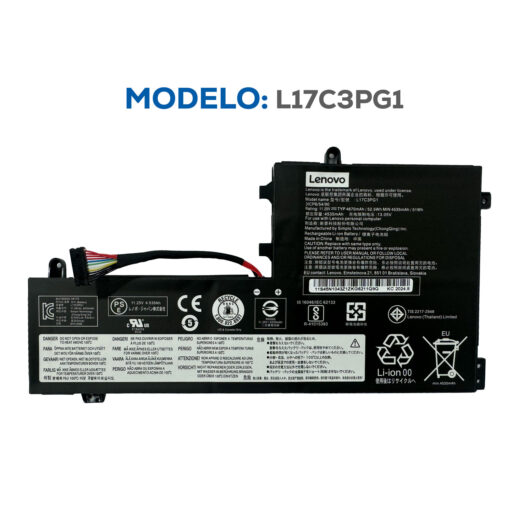 BATERIA LENOVO L17M3PG1 L17C3PG1 L17L3PG1 *ORG*