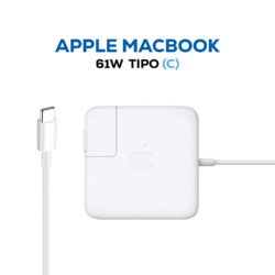 CARGADOR APPLE MACBOOK 5.2V/2.4A/9V/3A/20.3V/3A/61W TIPO C