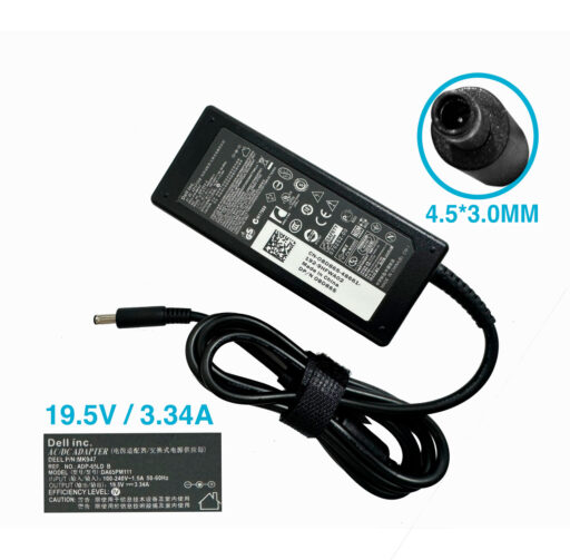 CARGADOR DELL FINO 4.5*3.0MM 19.5V 3.34A