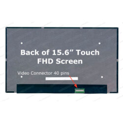 PANTALLA 15.6 SLIM NARROW FHD (1920x1080) 40 PINES TOUCH CONECTOR INVERTIDO