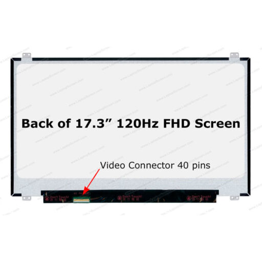 PANTALLA 17.3 LED SLIM 40 PINES FULL HD 120HZ 1080 FHD