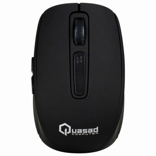 MOUSE QUASAD QM-850 LD WIRELESS RECARGABLE USB NEGRO