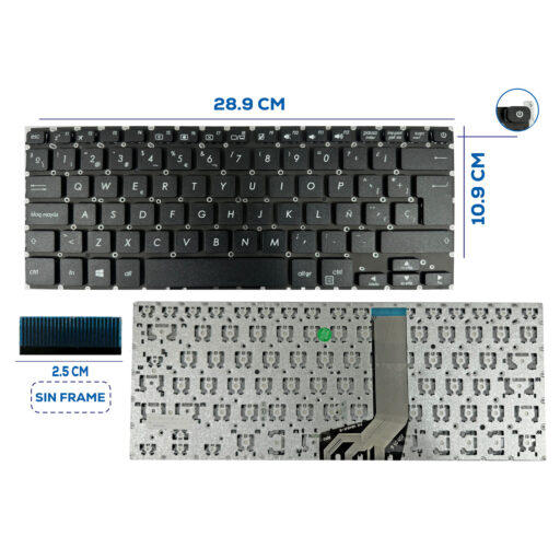 TECLADO ASUS S410 S410U S410UA S4100 X411SC X411UV SP (100)