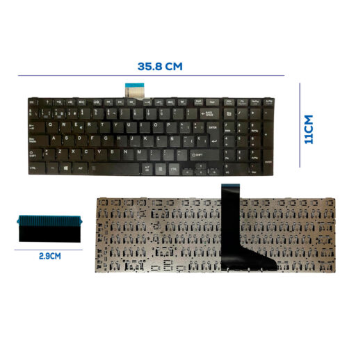 TECLADO TOSHIBA L855 L850 S55 SP (178)