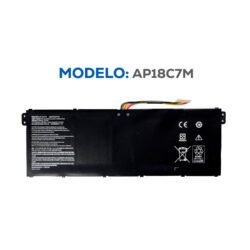 BATERIA ACER AP18C7M 15.4V 55.9Wh INTERNA ORG