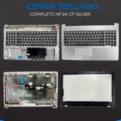COVER COMPLETO HP ABCD 15-DA 15-DB 250 G7 255 G7 GRIS