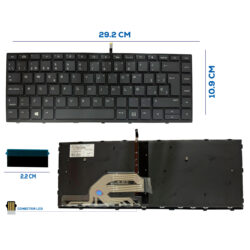 TECLADO HP PROBOOK 430 G5 440 G5 445 G5 ILUMINADO SP (90)